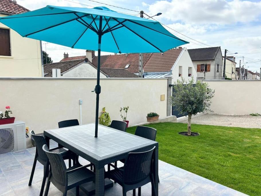 Sejour Magique Proche Aeroport Cdg Asterix Disney Et Paris Maison Toutes Commodites, Terrasse, Wifi, Clim, Lave Vaisselle Saint-Mard  Dış mekan fotoğraf