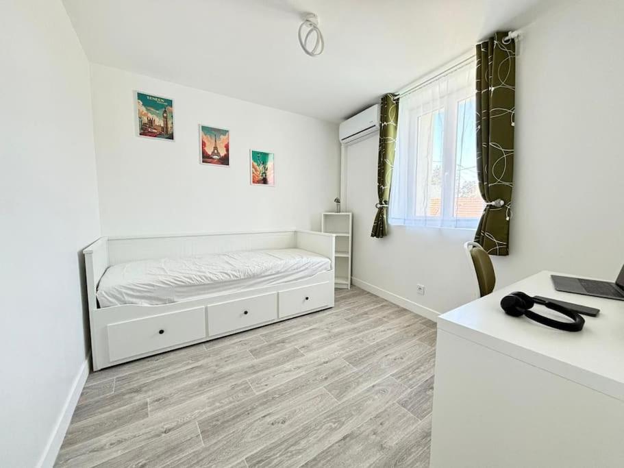 Sejour Magique Proche Aeroport Cdg Asterix Disney Et Paris Maison Toutes Commodites, Terrasse, Wifi, Clim, Lave Vaisselle Saint-Mard  Dış mekan fotoğraf
