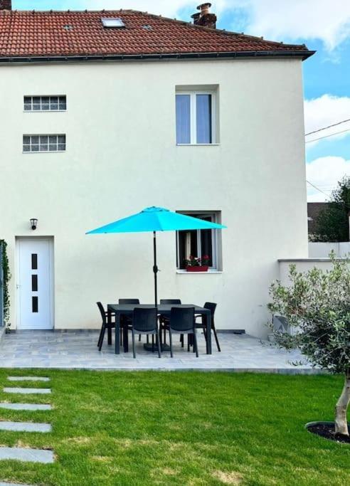 Sejour Magique Proche Aeroport Cdg Asterix Disney Et Paris Maison Toutes Commodites, Terrasse, Wifi, Clim, Lave Vaisselle Saint-Mard  Dış mekan fotoğraf